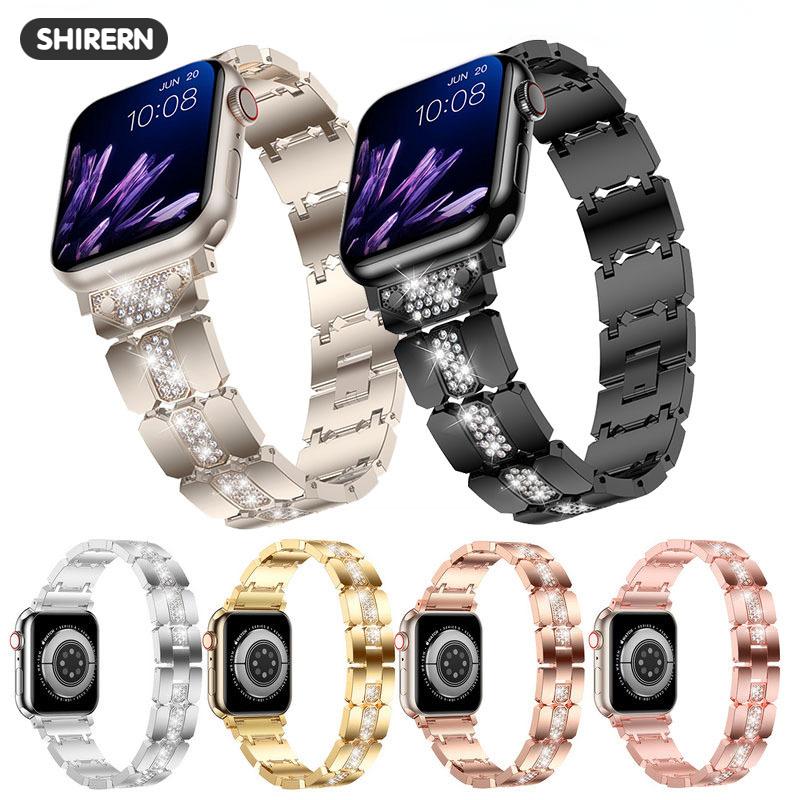 

Ремешок из нержавеющей стали для Apple Watch, ремешок 44 мм, 40 мм, 45 мм, 41 мм, 49 мм, 42 мм, 38 мм, металлический браслет iWatch series 7 se 6 3 4 5 Ultra 8