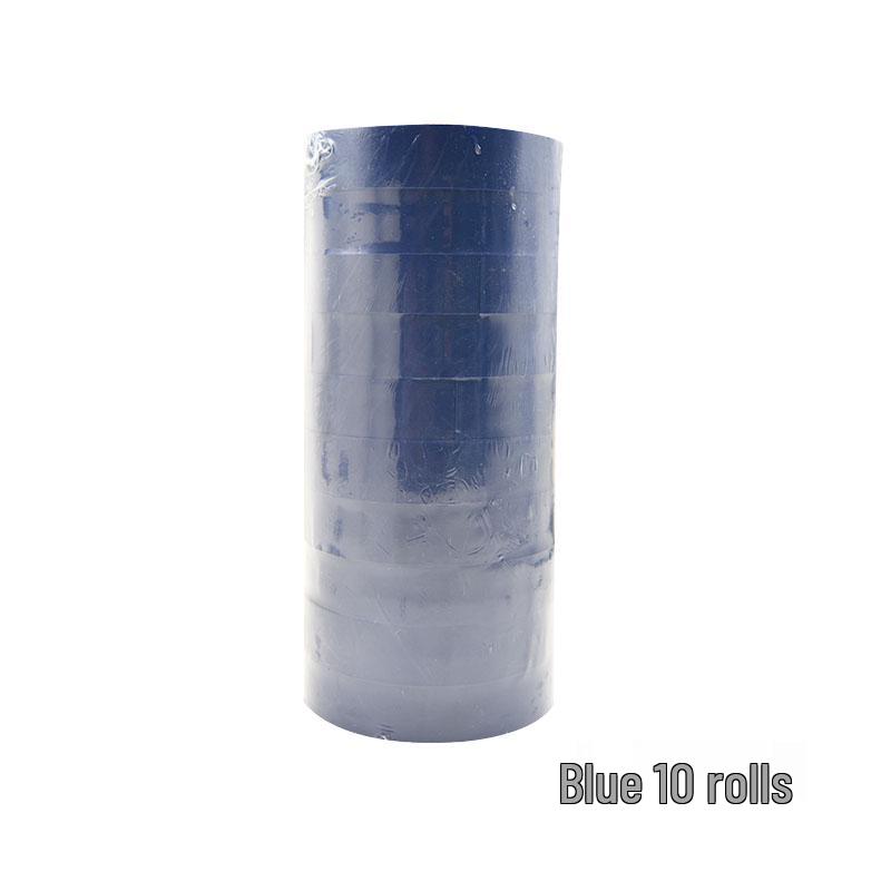 Waterproof Electrician's Insulating Tape, 15m, Wear-Resistant, Available in Red, Yellow, Blue, Green, Black, and White, Width Options: 10/30/50mm