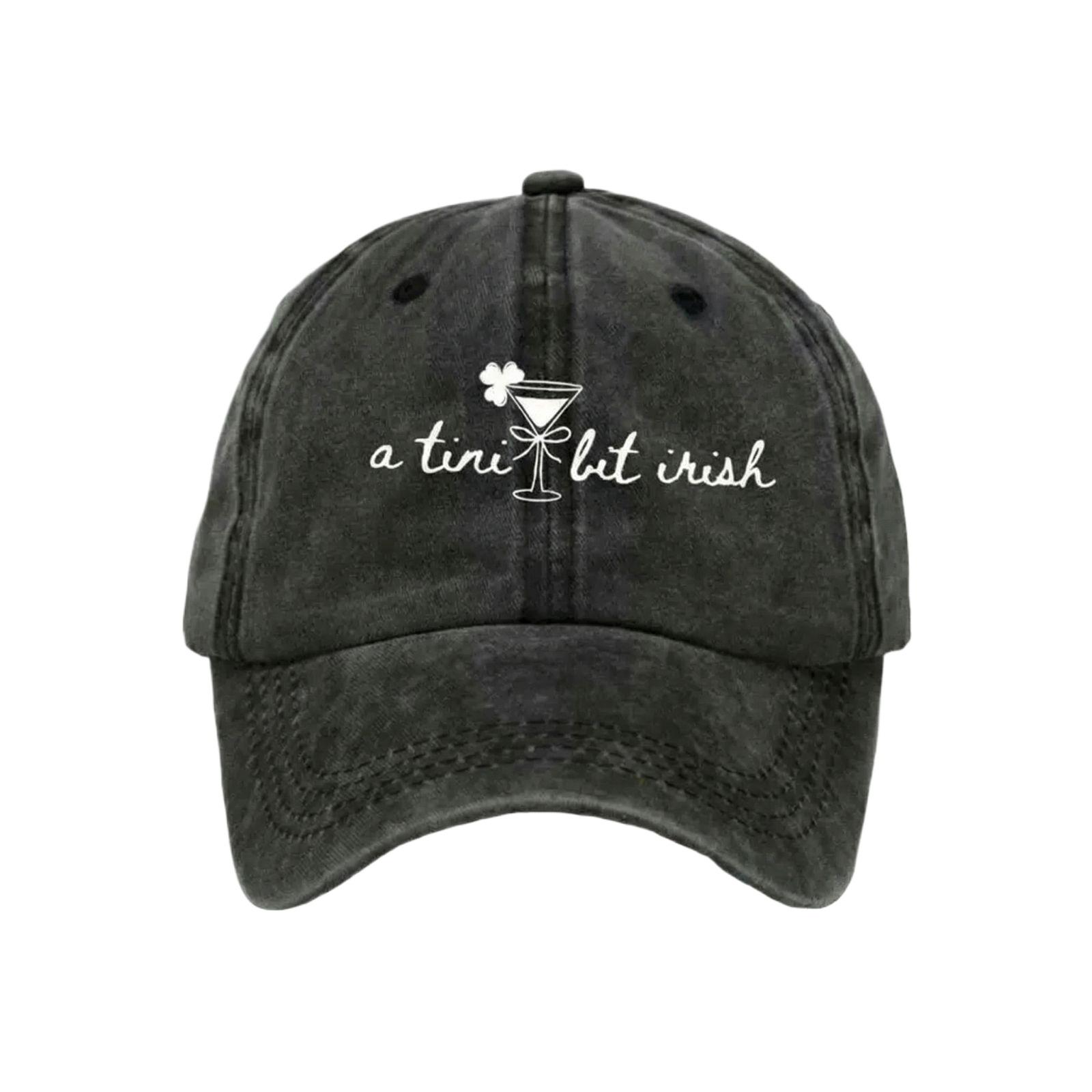 

Unisex Irish Baseball Cap, Baseball Cap, St. Patrick s Day Hat - Printed One Size