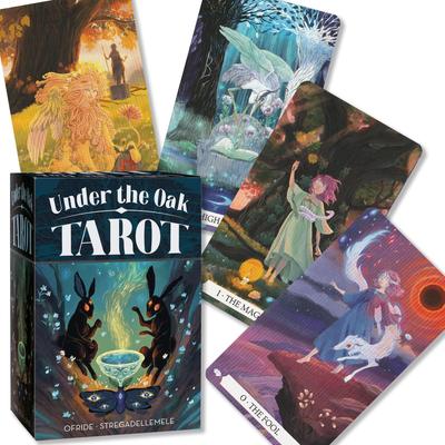 Under the Oak Tarot, Tarot Reading Instructions, Japanese Instruction Manual Included, Authentic Tarot Cards, 78 Cards