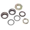 Motorcycle Front Fork Steering Stem Bearings Kit Steel Alloy for GY6‑50 60 80CC Go Karts Scooters ATV UTV