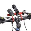 10/20/30cm Bicycle Handlebar Extended Bracket MTB Headlight Mount Extented Bar Road Mountain Bike Handlebar Extender Rack Parts