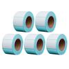 5 Rolls 40x30mm Thermal Labels - Waterproof Thermal Paper Sticker, Multi-Purpose Sticker Labels for DIY Logo & Inventory