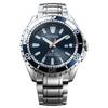 Citizen Eco-Drive Series Waterproof Sports Fashion Luminous Calendar Quartz Movement Stainless Steel Watch Men watches Blue BN0191-80L