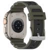 Apple Watch Series 10 46mm için Karbon Fiber Kayış Silikon Bant 42MM Erkek Spor Ultra 2 49mm Bileklik iWatch Series 9 8 7 6 4 5 se 44MM 45MM İçin