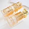 30 Stück/Set Vintage Minimalistisch Blume Hohl Kette Armreifen Für Frauen Mode Gold Farbe Wassertropfen Armband Täglich Party Schmuck