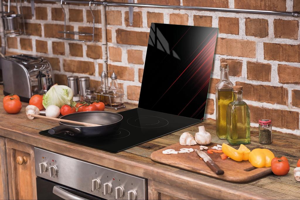 TABLA DE CORTAR DE VIDRIO 45x52 NEGRA