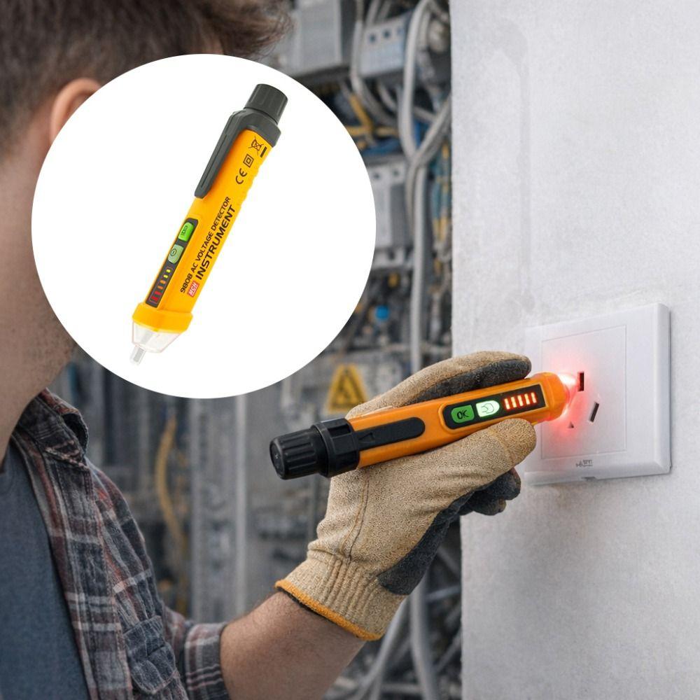 Non-Contact Voltage Tester AC 12V-1000V Electrical Tester Voltage Detectors  Electrician