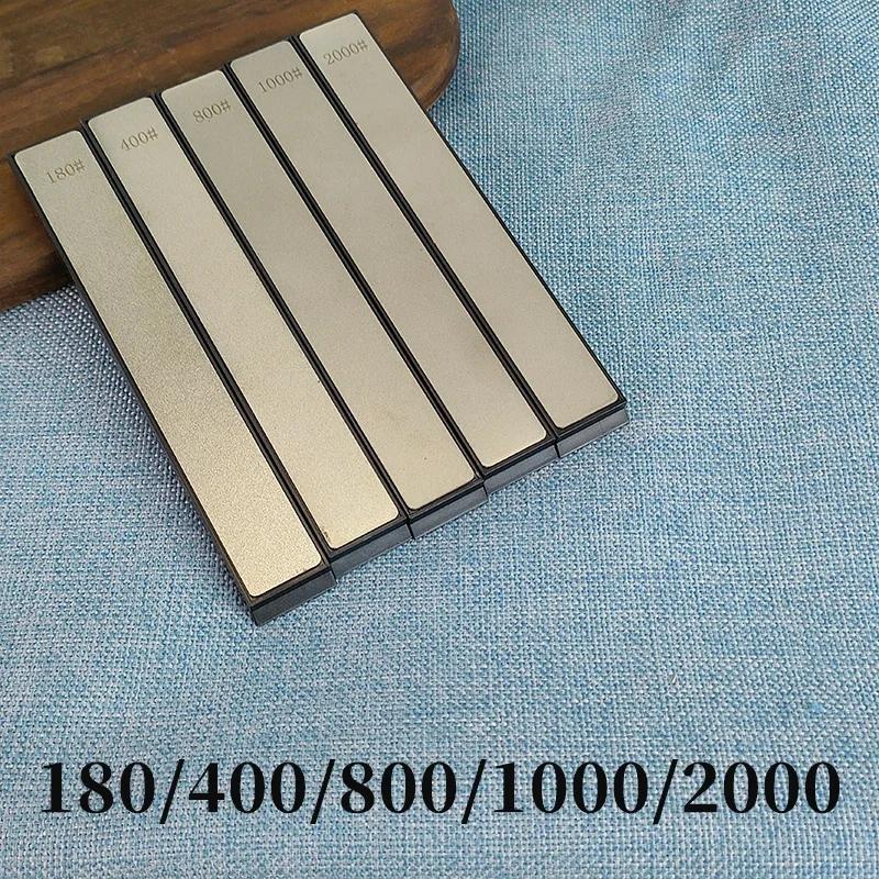 

5 шт. 150-3000 грит алмазный точильный камень полоса 160*23 мм бытовая точилка для лезвий с фиксированным углом точный точильный камень точильный камень 160x23mm белый