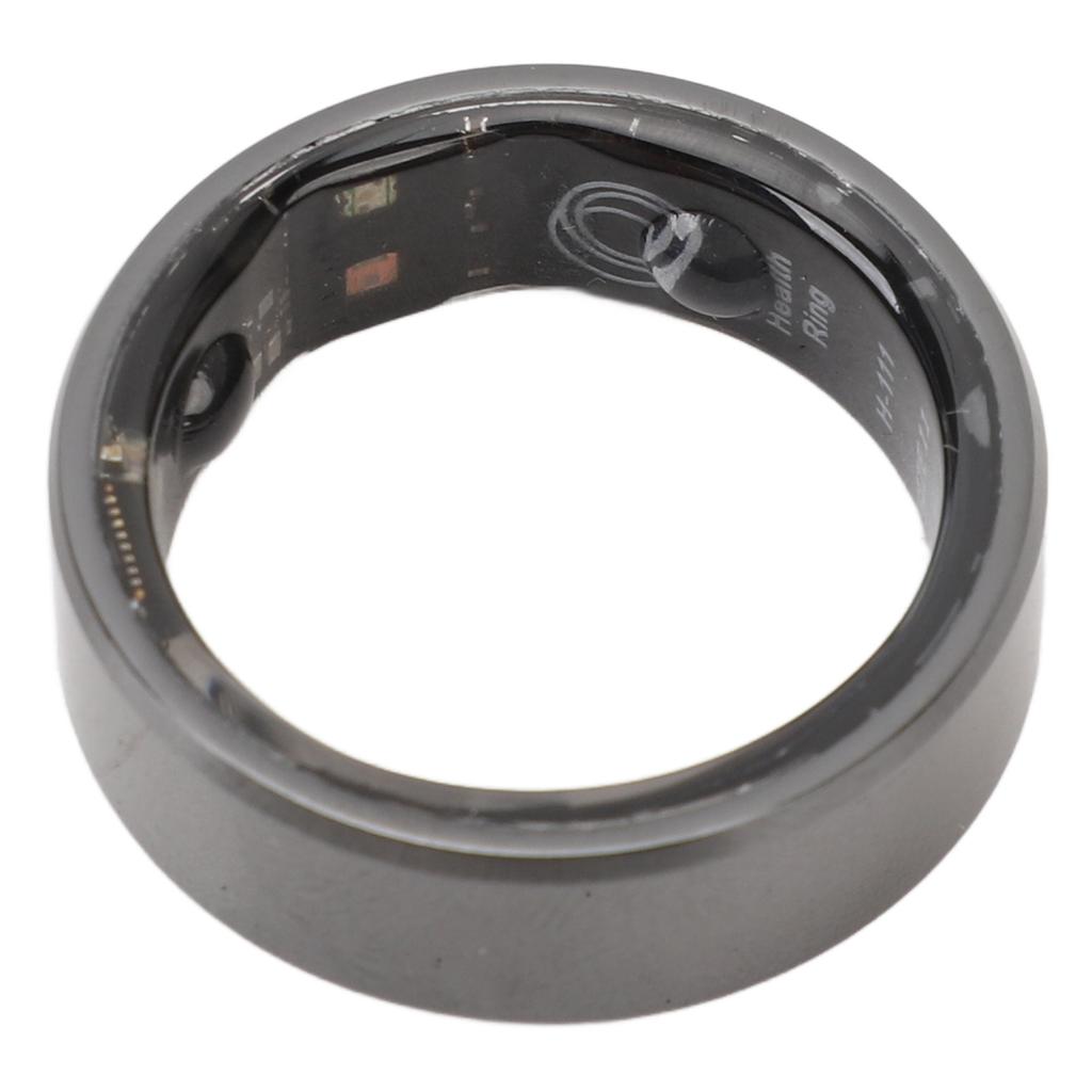Smart Ring Step Counter Sleep Quality Monitoring Ring Wireless Charging Sports Health Tracker Built in Battery Size 8