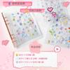 A5 Size Sticker Includes 20 Sticker Sheets 2 PP Sticker Backing Large Perfect for Fan and Original Creations Binder, Transparent, 6-Hole, + Sheets,