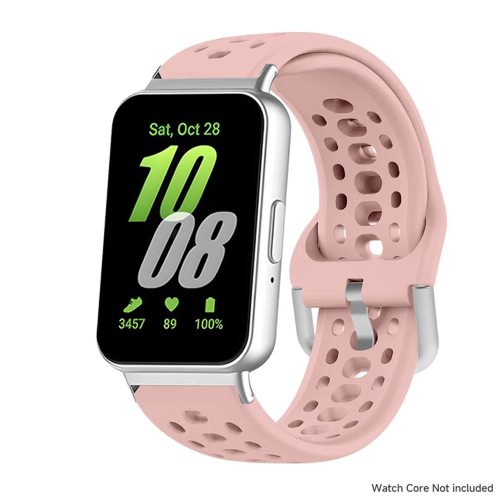 Breathable Silicone Strap For Samsung Galaxy Watch Fit 3 Elastic Sport Band For Galaxy Fit 3 Smartwatch Replacement Accessories