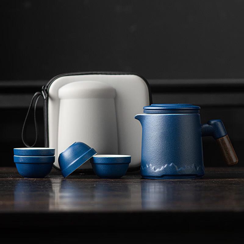Chaxun Coarse Pottery Travel Tea Set