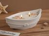 DIY Boat Candle Bowl Silicone Mold Cement Storage Tray Molds Aroma Plaster Cup Resin Concrete Flowerpot Casting Mould Home Decor