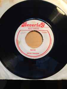 

7inch Record DEAN FRASER - Nice TR006 Beverley s Reco 1984 UK Reggae, Ska & Dub Used