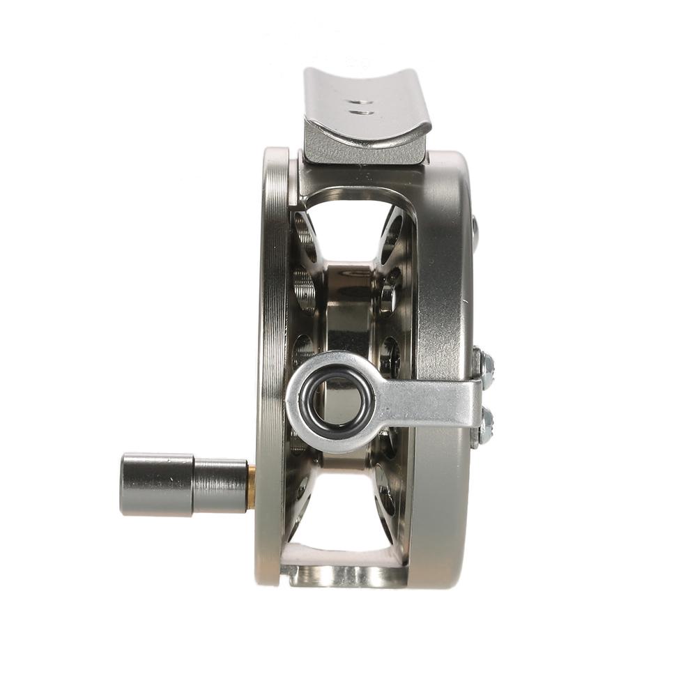 Fly Fishing Reel Right Handed Aluminum Alloy Smooth Ice Fishing Reels Fly Reels Fishing Accessories