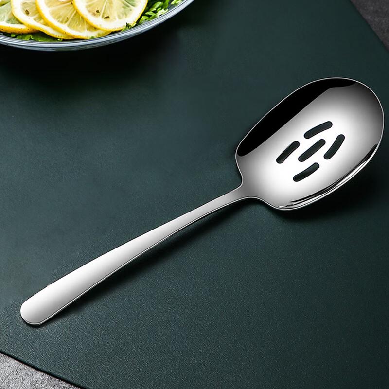 304 Stainless Steel Slotted Serving Spoon