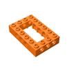 20pcs DIY Gifts Buildings Blocks 32531/40344 Brick 4 X 6 Open Center Bricks Collections For Technical MOC Bulk Modular GBC Toys