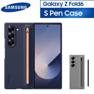 Samsung Galaxy Z Fold6 S Pen Phone Case Z Fold 6 Ochranný kryt s vestavěným slotem S Pen Holder