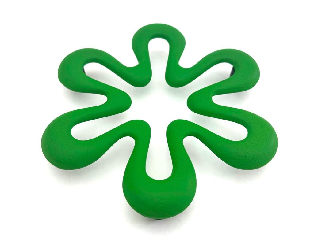 Nanbu Tetsu Teapot Lay Tori Bed Rokka Rikka Green