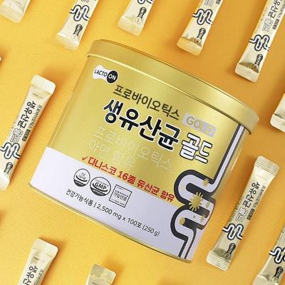 [Lacto-on] Seoul Pharmacist Union Probiotics / Union Probiotics GOLD (1Unit 100sticks-250g),Korean Health Food