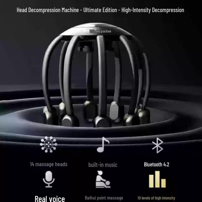 Hezheng Multi-Dimensional Head Massager