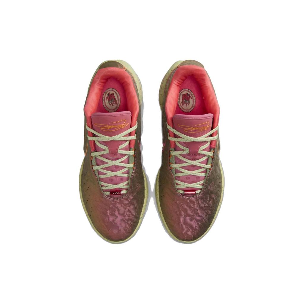 Nike LeBron 21 EP Queen Conch Men Sneakers Red Ember-Glow Elemental-Gold FN0709-800