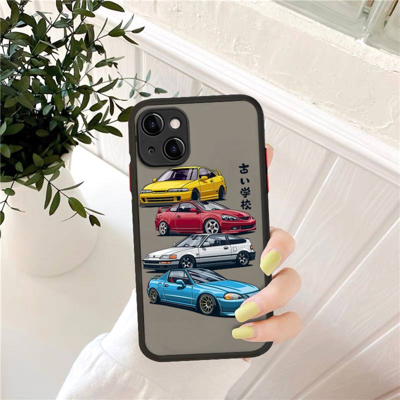 

Чехол для телефона Car eat sleep JDM для iPhone X XR XS 7 8 Plus 11 12 13 pro MAX 13mini полупрозрачный матовый чехол 14 Pro Max
