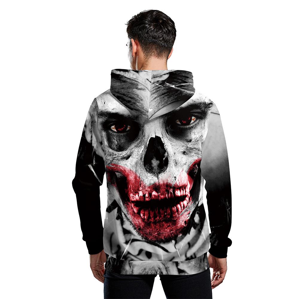 Autumn and winter new cartoon cartoon digital printing Halloween sweater