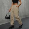 Spring Summer Women's Commuter Loose Straight Trousers Suit Pants