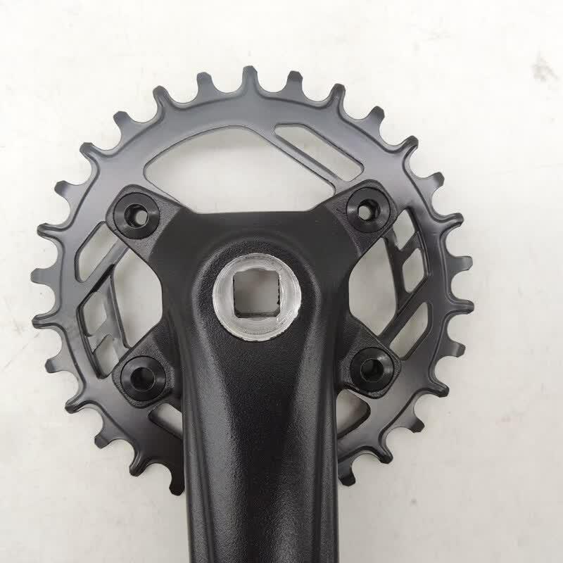 Lishi Mountain Bike Crankset with Replaceable Chainring