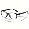 2 Pairs of TR90 Anti Blue Light Magnifying Glasses+1.0 To+4.0 Ultra Light Non Prescription Reading Glasses