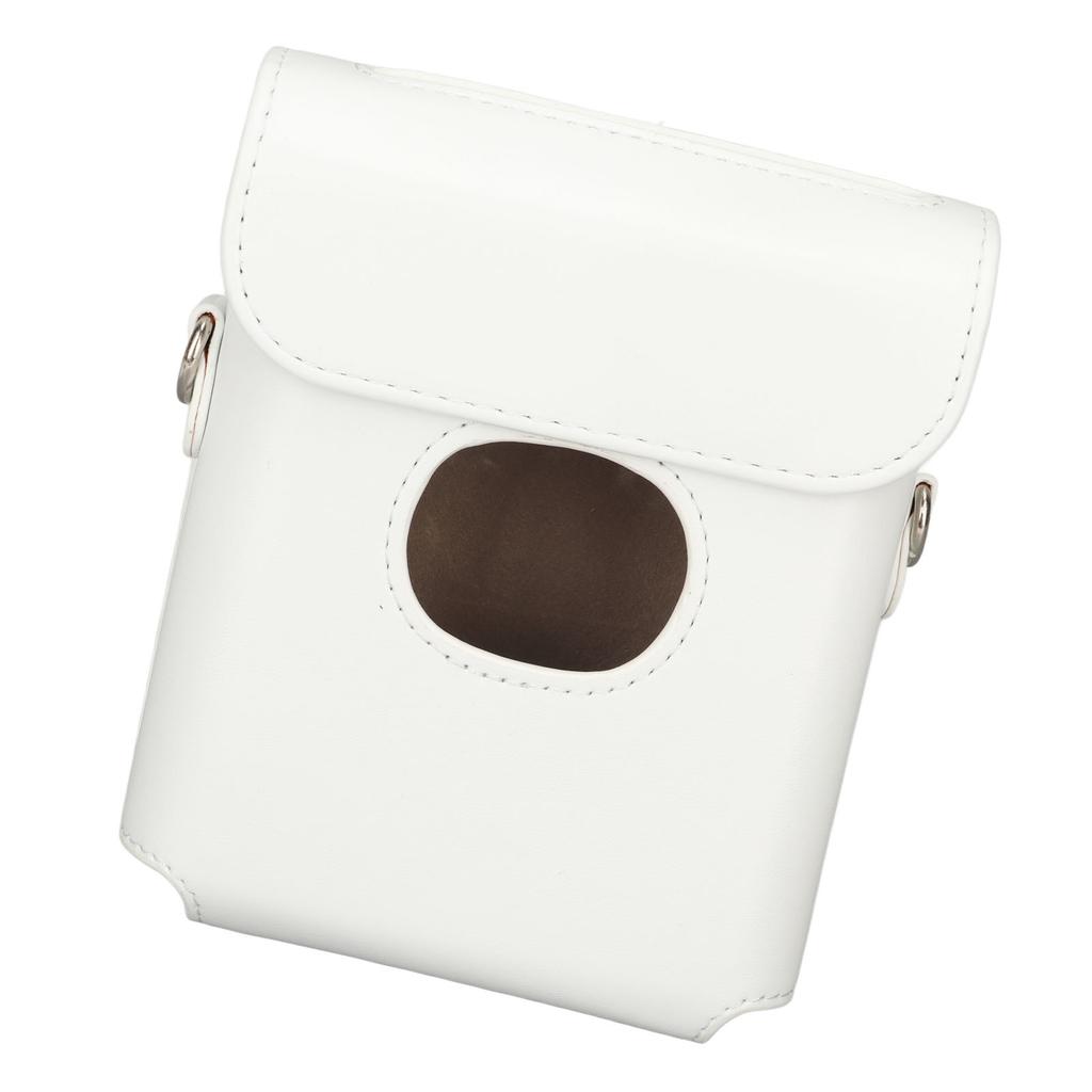 PU Leather Carrying Case Vintage Anti Scratch Camera Bag with Shoulder Strap for FujiFilm Instax