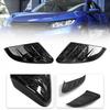 2x Carbon Fiber Style Side Mirror Cap Covers For Honda Civic Hatchback 2016-2021