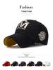 Korean Style Wolf Embroidery Baseball Cap - Men's & Women's Trendy Spring Sun Hat