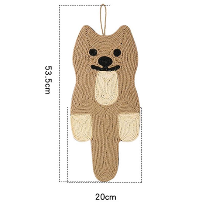 T02C!Cat Scratch Board Scratching Post Mat Toy For Tower Climbing Tree Pad Cooling Litter Mat Scratching Posts