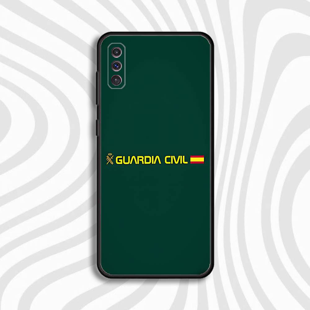 

Spanish Guard Civil Phone Case For Samsung S10,S21,FE,S21,Note 20,S26,S25,S24,S23,Ultra,S9,S22,Plus Soft Silicone Black Cover SamsungS25PLUS
