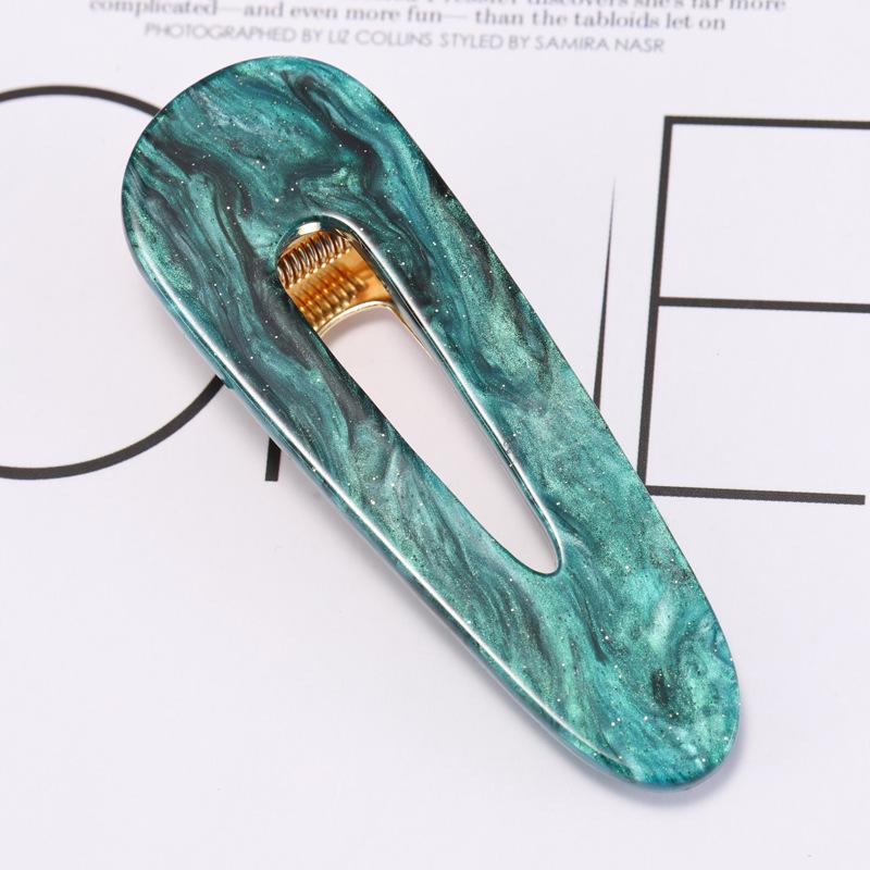 Popular Fashion Acetate Sweet Hairpins Girls Hair Clips Pin Barrette Accessories For Women Lady Hairclip Hairgrip Headwear