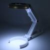Desktop Handheld LED Magnifier 7X USB Battery Powered Reading Magnifying Glass
