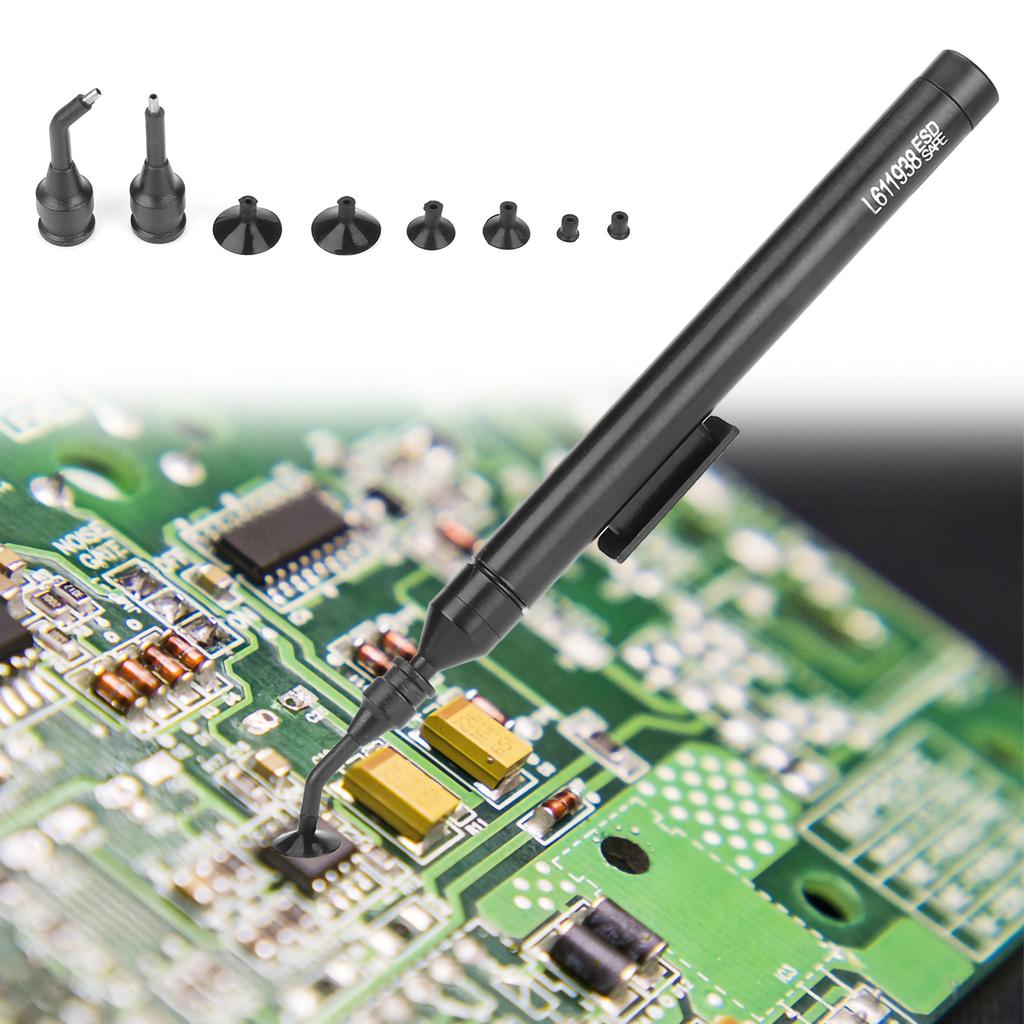 Manuelle Vakuum-Lötsaug-Stift Löt-Saug-Aufnahme-Werkzeug-Kit mit Saugern für IC SMD Saug-Aufnahme-Werkzeug IC SMD Aufnahme-Werkzeug