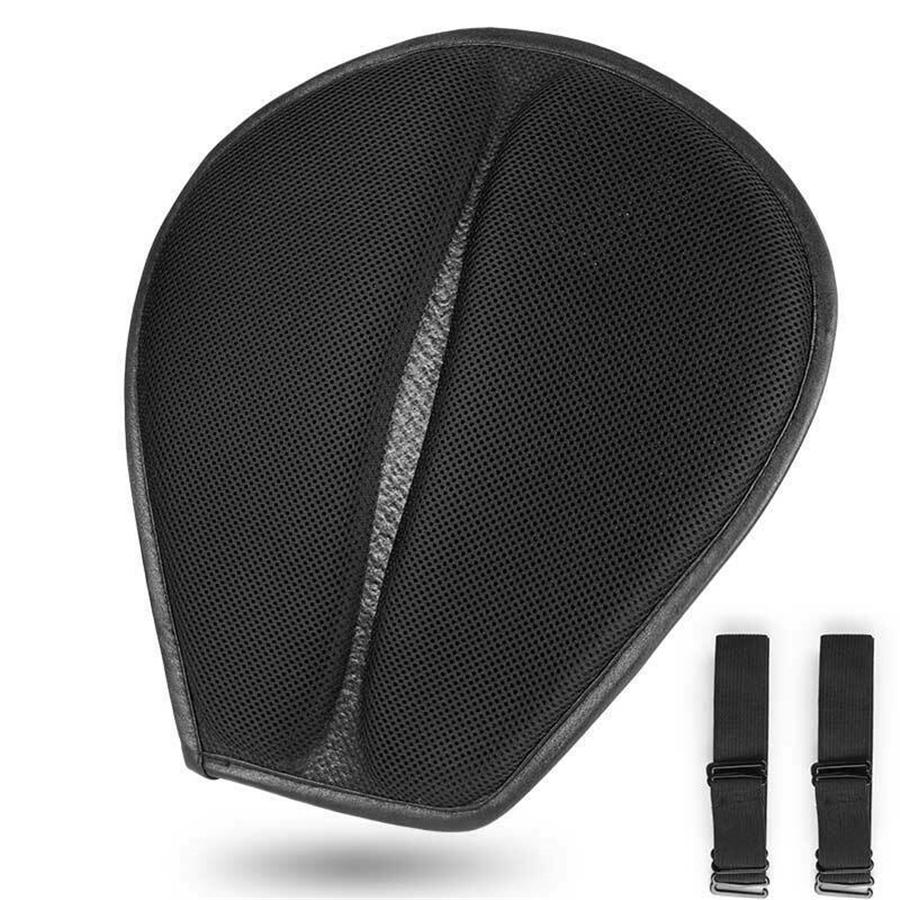 Motorcycle Comfort Mesh Seat Cushion Pillow Pad Pressure Relief Cover Universal