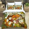 3D Printing Cartoon Lovely Hamtaro Bedding Set Bedroom Soft Modern Bedspreads Comefortable Duvet Cover Quilt Cover Pillowcase