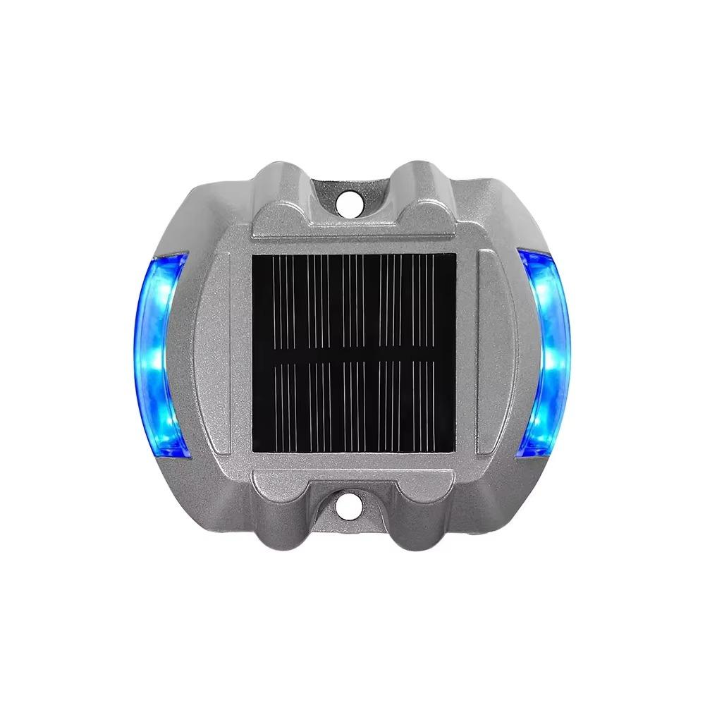 Solarbetriebene LED-Deckleuchte Intelligente Einfahrtsleuchte Landschaftsbeleuchtung Solar-Straßenboller Treppe
