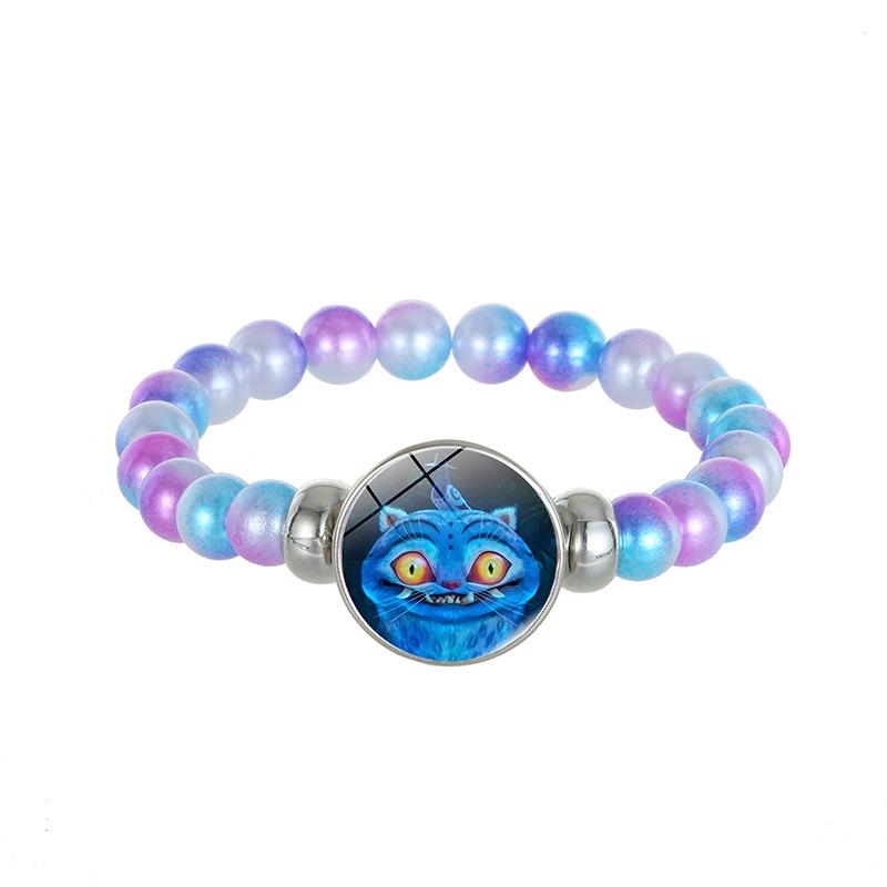 Chasseurs de Démons Bracelet en Perles de Verre Fait Main Huntr-x Rumi Zoey Mira Bracelet Tressé Dessin Animé Anime Dérivé Produit Dérivé Cadeau