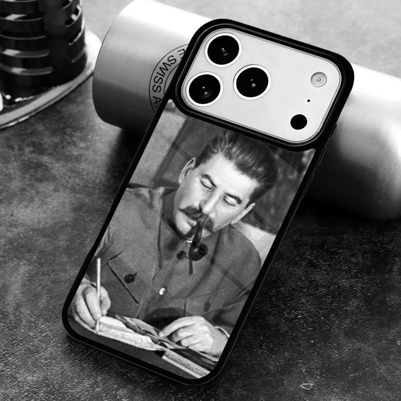 Stalin Soviet Union Phone Case For iPhone 17,16e,15,14,13,12,11,Mini,Pro,MAX soft Silicone Cover