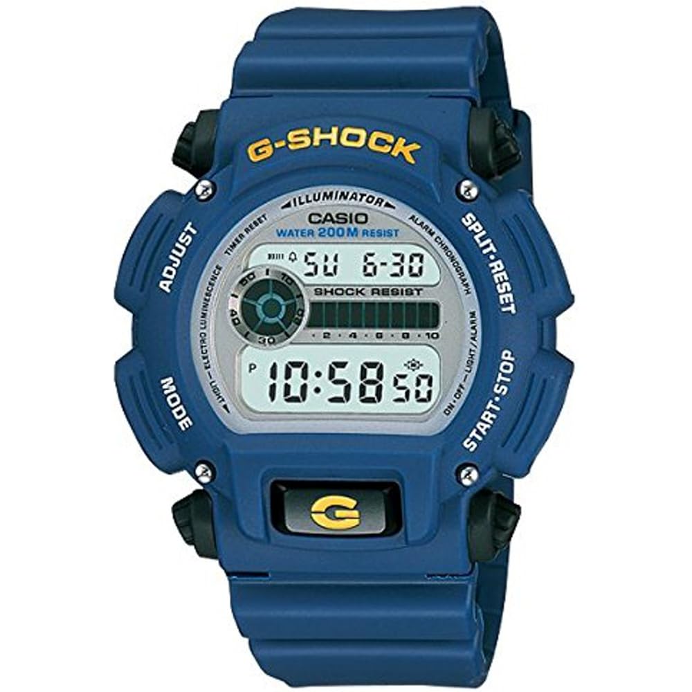 Casio G-Shock DW-9052-2V Shock Resistant Digital Watch Blue Rubber Strap