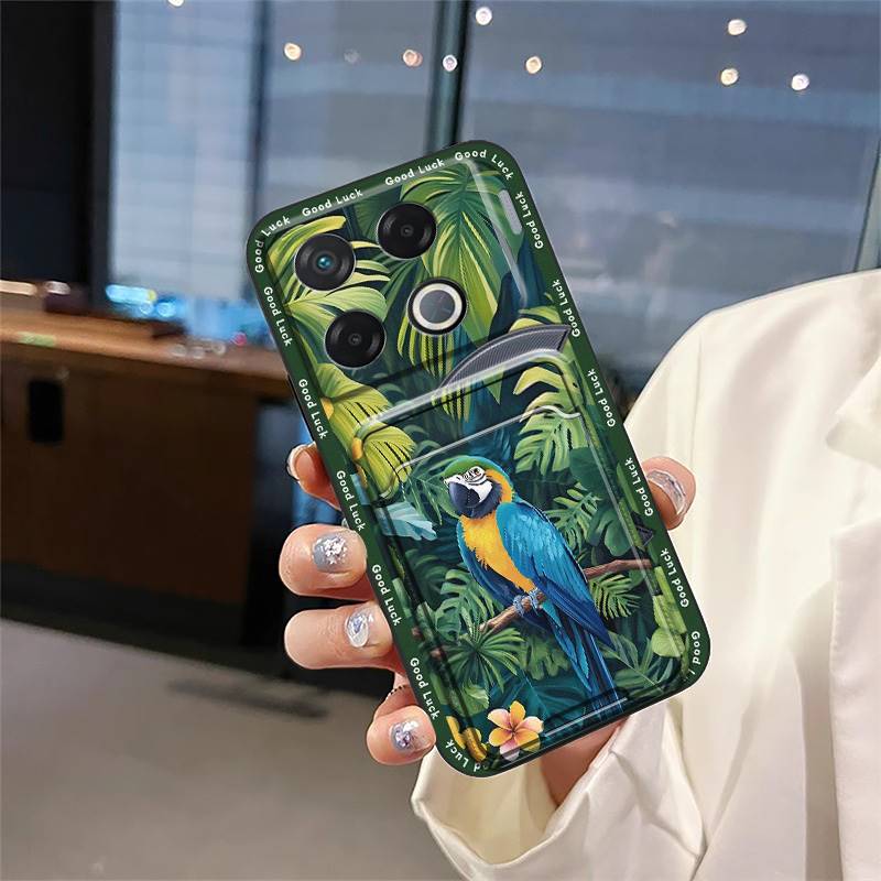 Graffiti Waterproof Phone Case For Infinix GT 20 Pro/X6871 Cartoon Cute Anti-dust Card Bag Fashion Design Anti-knock TPU