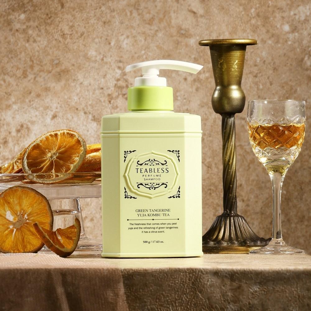 Tbless Combuti Perfume Hair Loss Shampoo Citrus Woody Scent, 2 Pieces, 500ml