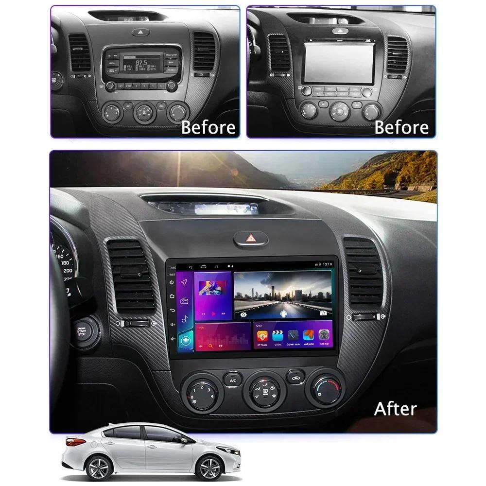 2din 4G WIFI Car Radio Android For KIA Cerato K3 Forte 2013-2017 Multimedia Player Navigation GPS Auto Carplay Video Head Unit