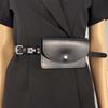 2 in 1 Waistband Waist Bag Detachable PU Leather Coin Purse Simple Waist Belt With Bag  Work